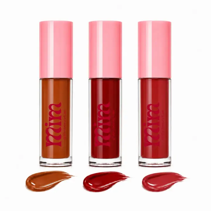 MIM Beauty Lip Gloss Set - 3 Colors - Gift Box