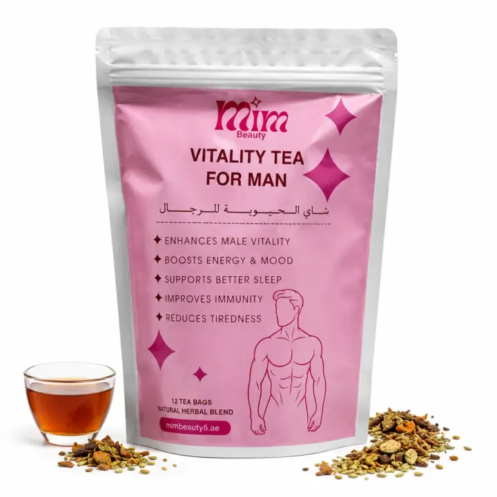 MIM Beauty Men's Vitality Tea - 12 Herbal Tea Bags