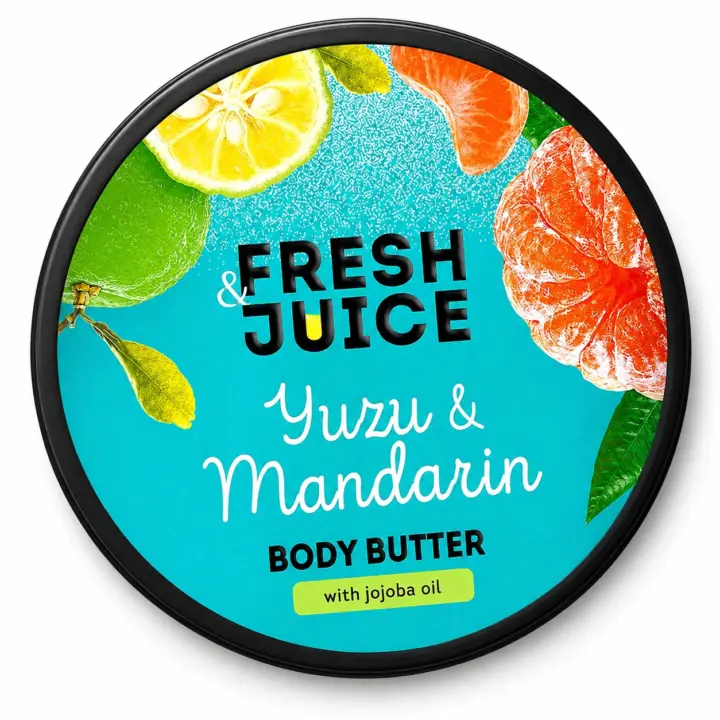 Fresh Juice Body Butter - Yuzu & Mandarin with Jojoba Oil
