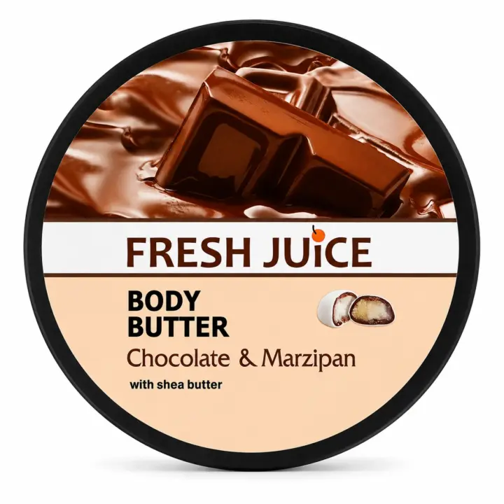 Fresh Juice Body Butter - Chocolate & Marzipan with Shea Butter