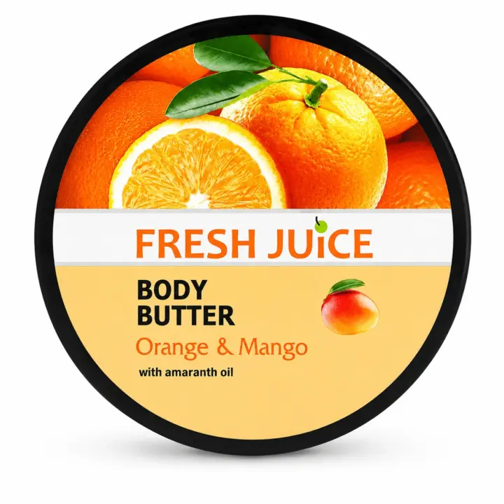 Fresh Juice Body Butter - Orange & Mango with Amaranth Oil