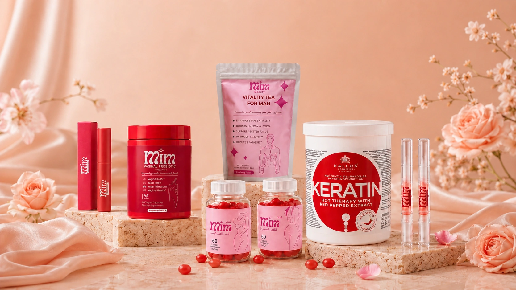 MIM Beauty luxury beauty campaign